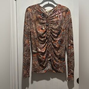 New ULLA JOHNSON wren floral blouse